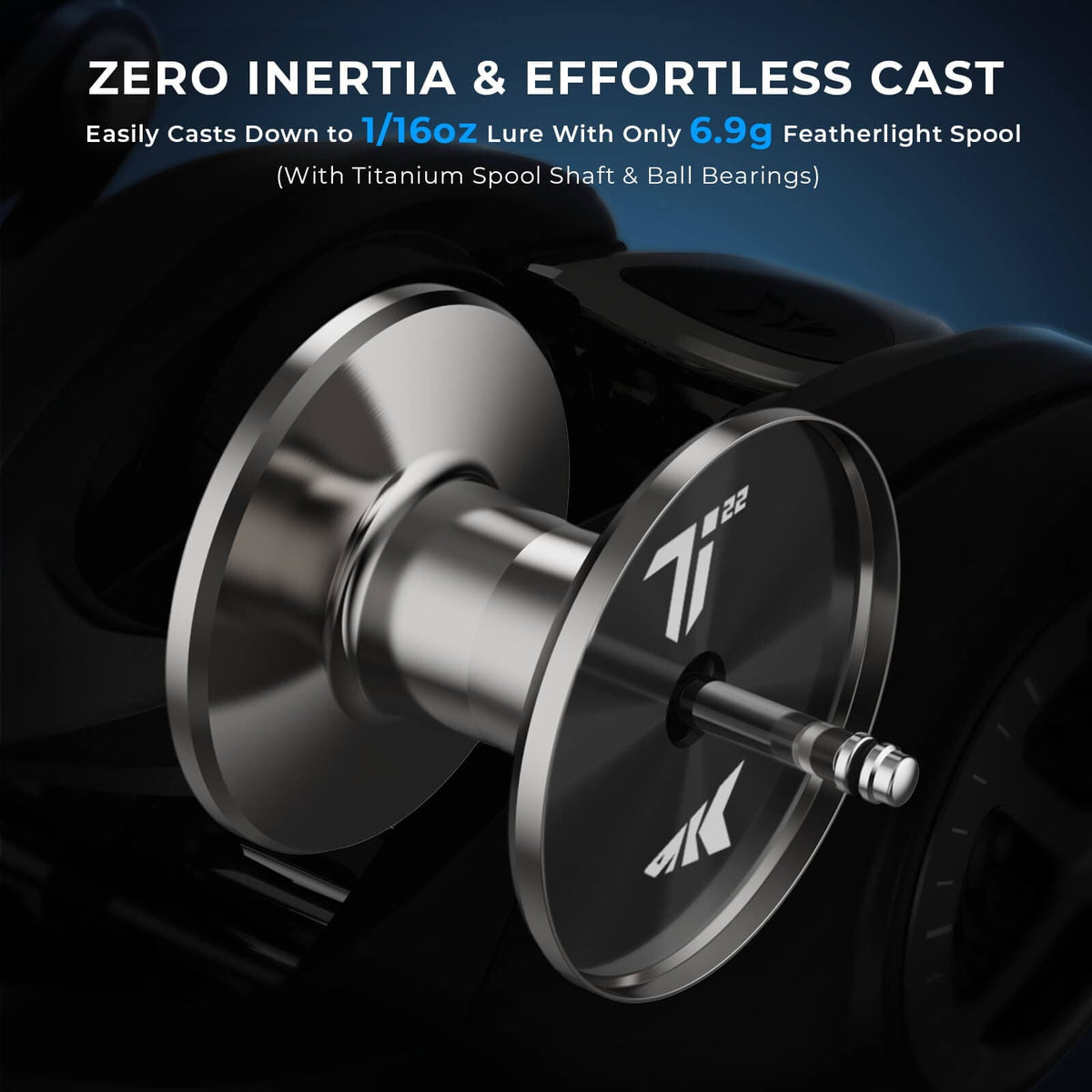 KastKing Mg-Ti Elite Magnesium Baitcasting Reel product image 5