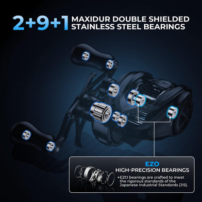 KastKing Mg-Ti Elite Magnesium Baitcasting Reel product image 6