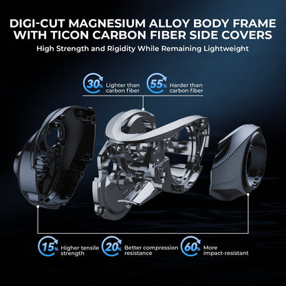 KastKing Mg-Ti Elite Magnesium Baitcasting Reel product image 4