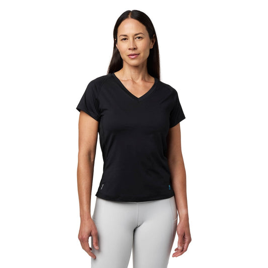 Women's Cooling V-Neck Shirt - Black by Fieldsheer