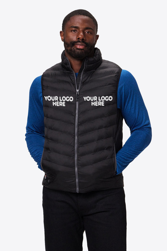 Corporate Backcountry Xtera Heated Vest Men's - Black by Fieldsheer