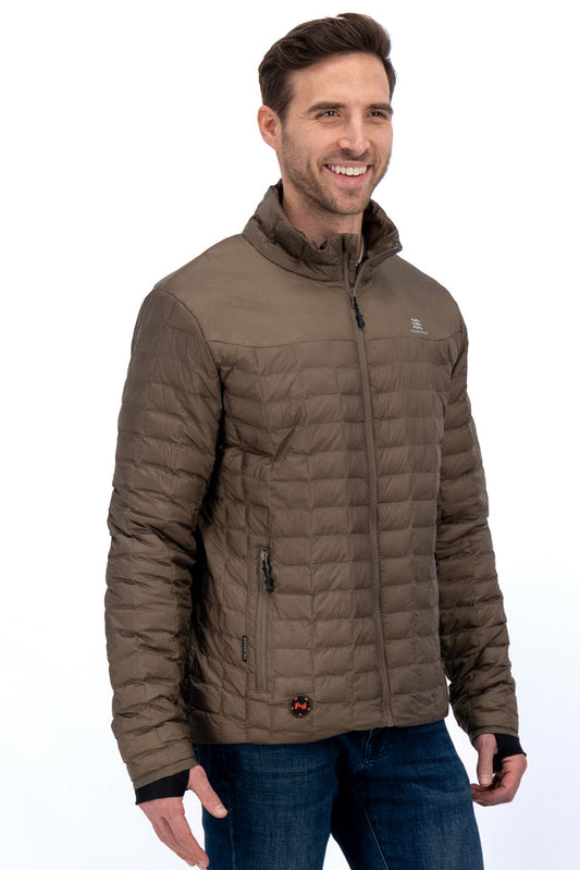 Backcountry Heated Jacket Men's - Morel by Fieldsheer