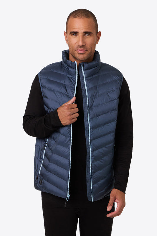 Backcountry Xtera Heated Vest Men's - Arctic Blue by Fieldsheer