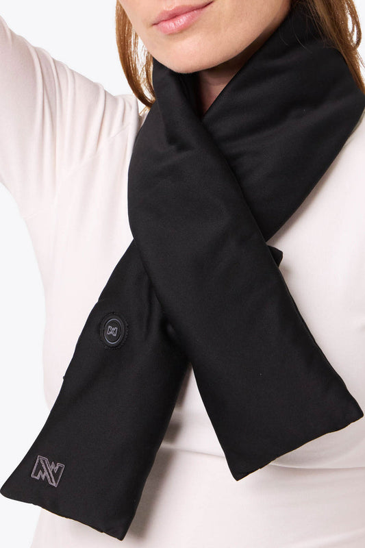 Heated Scarf Unisex 7.4v Black One size by Fieldsheer