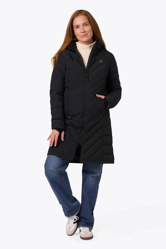 Meridian Heated Jacket Women's - Black by Fieldsheer