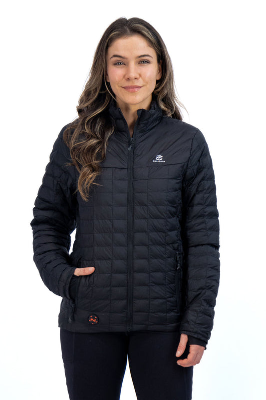 Backcountry Heated Jacket Women's - Black by Fieldsheer