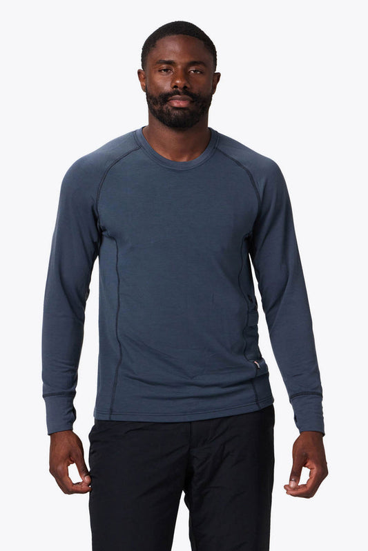 Baselite Heated Baselayer Shirt Men's - Arctic Blue by Fieldsheer
