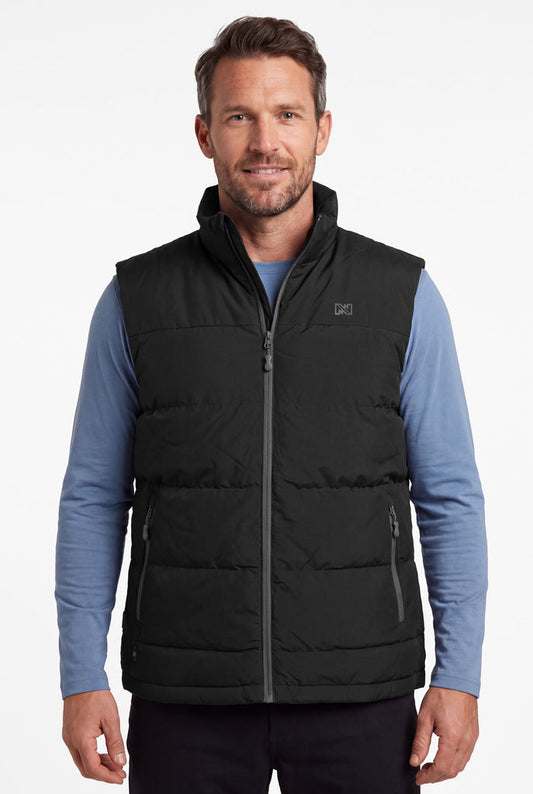 Crest 2.0 Down Vest Men's - Black by Fieldsheer