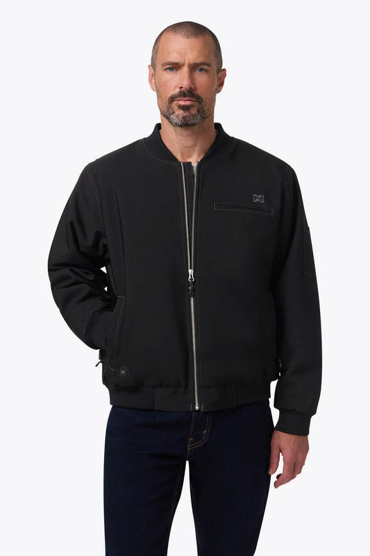 UTW Pro Bomber Heated Jacket Men's - Black by Fieldsheer