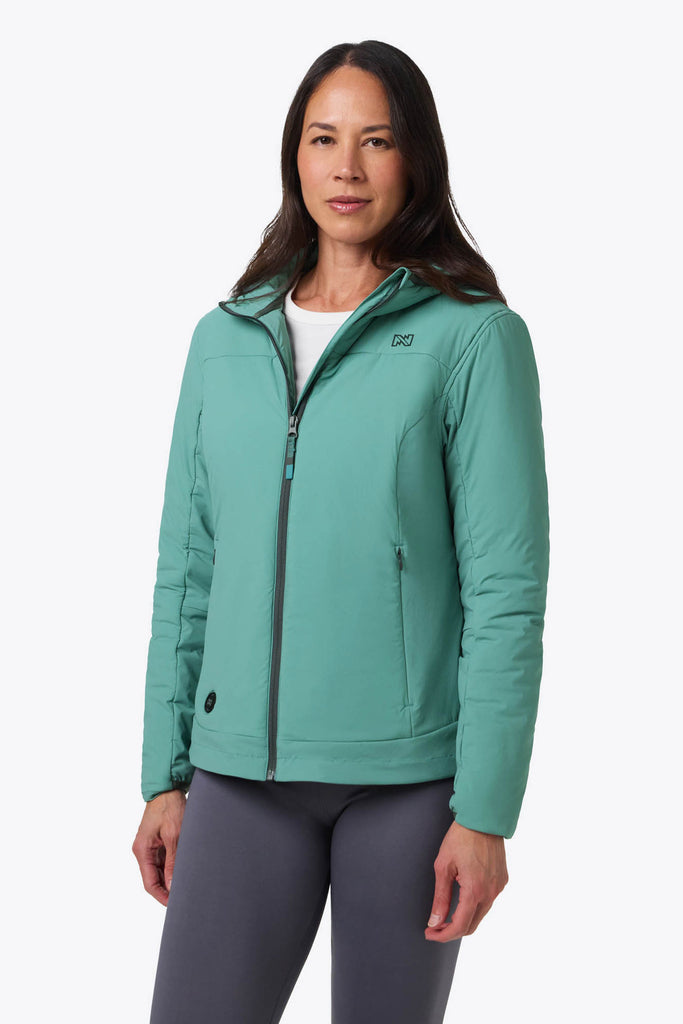 Luma Heated Jacket Women's - Teal by Fieldsheer