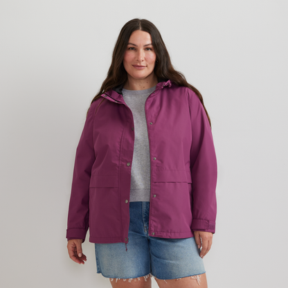 Eddie Bauer Women's Rainfoil® Storm Waterproof Hooded Jacket alternate view 2