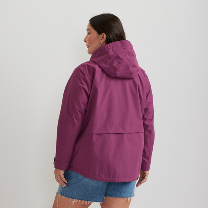 Eddie Bauer Women's Rainfoil® Storm Waterproof Hooded Jacket alternate view 3