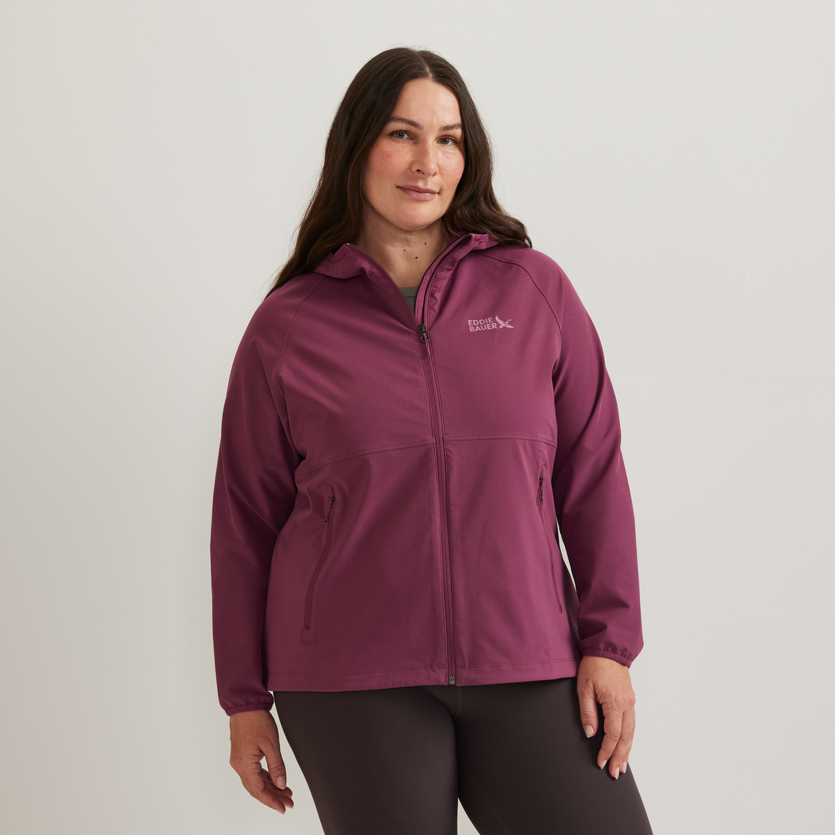 Eddie Bauer Women's Stratify Soft Shell Hoodie alternate view 2