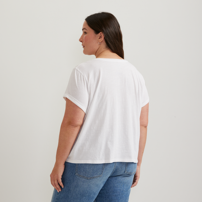 Eddie Bauer Women's Sunwashed V-Neck T-Shirt alternate view 5
