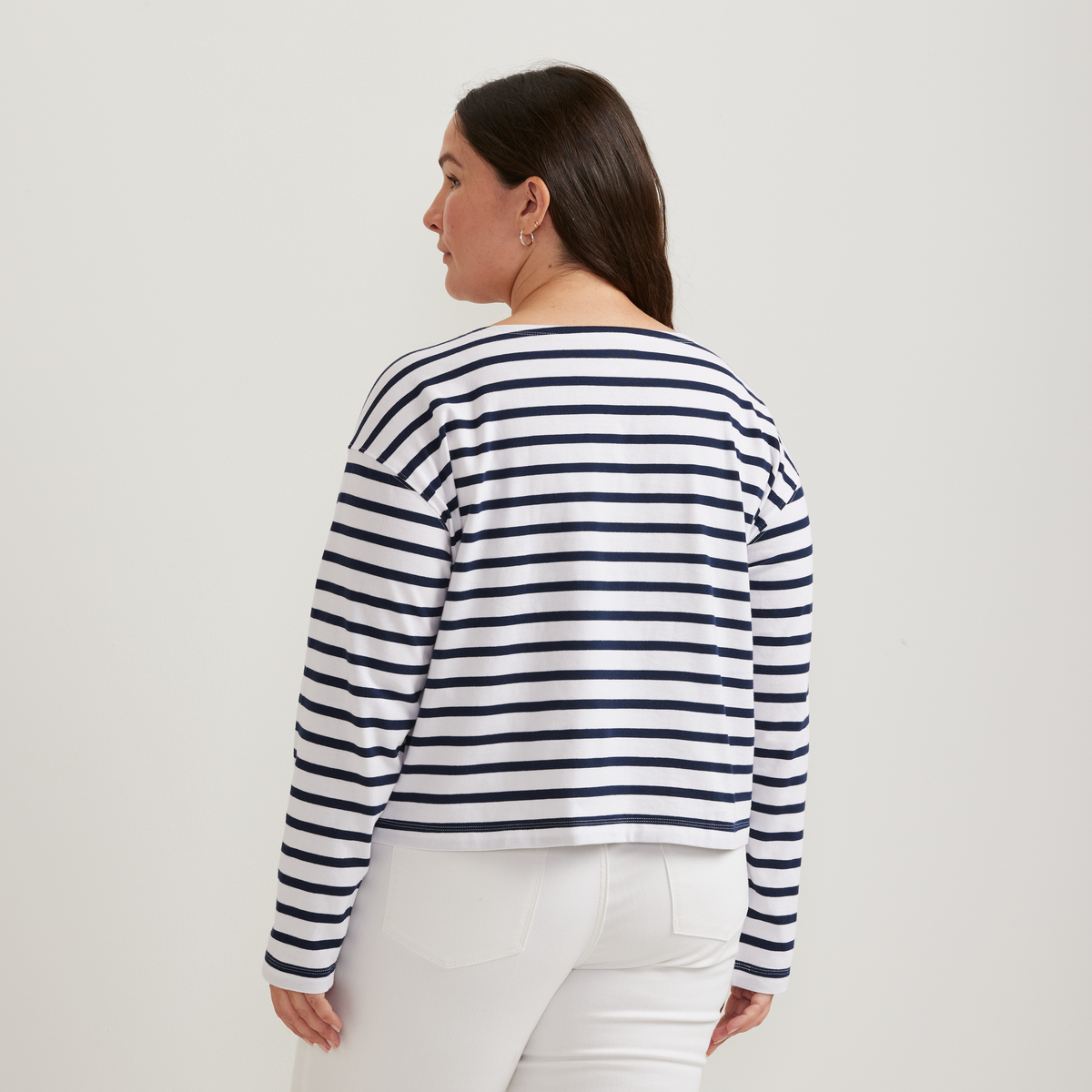 Eddie Bauer Women's Sailor Bateau Neck T-Shirt alternate view 5