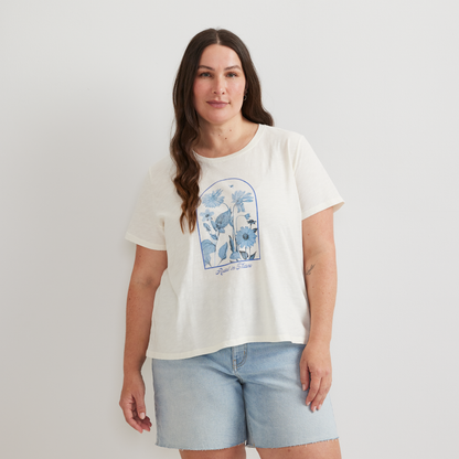 Eddie Bauer Women's Graphic T-Shirt - Rooted In alternate view 2