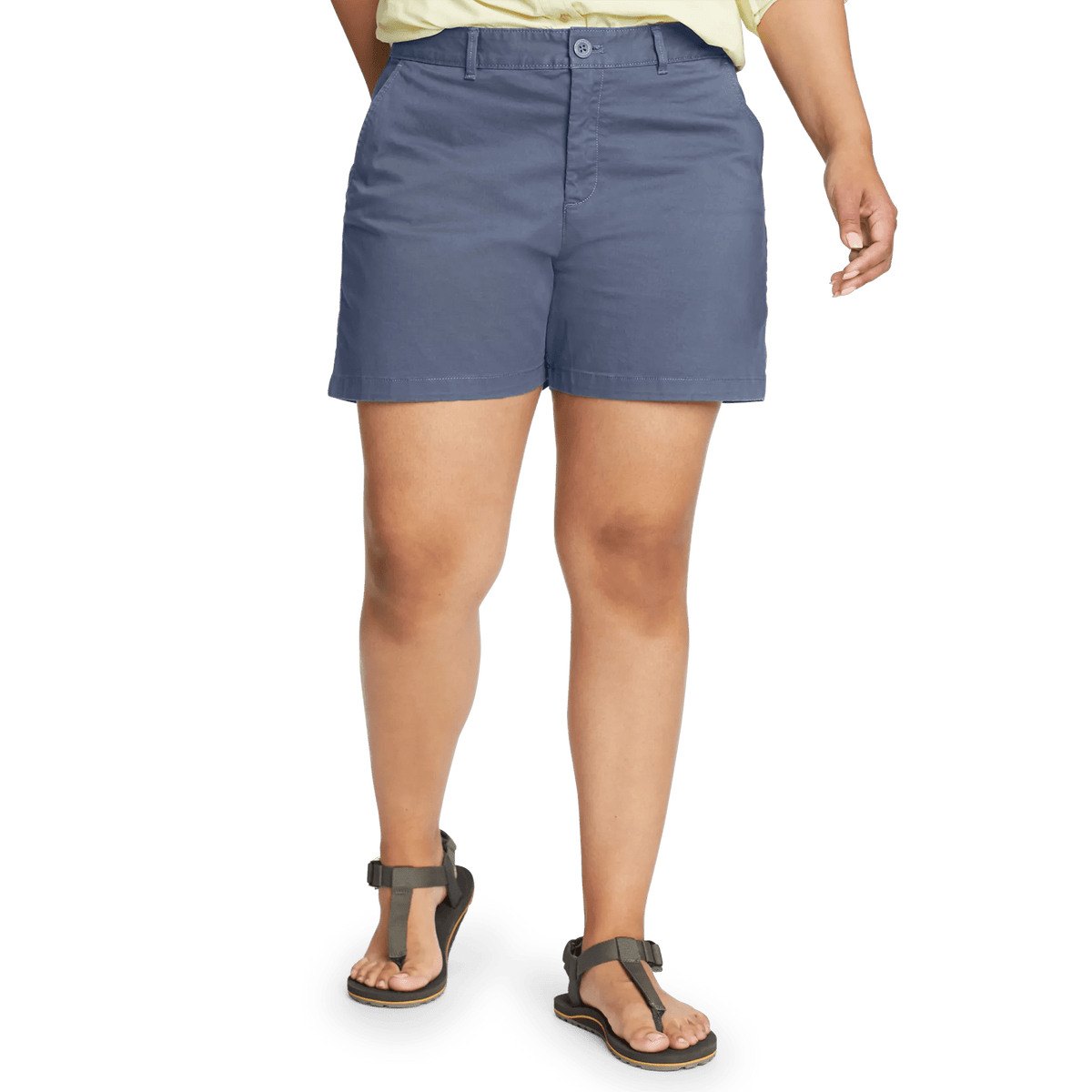 Eddie Bauer Women's Legend Wash Relaxed Fit Shorts - 5" alternate view 3