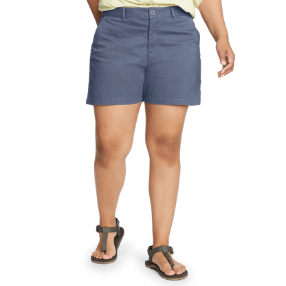 Eddie Bauer Women's Legend Wash Relaxed Fit Shorts - 5" alternate view 3