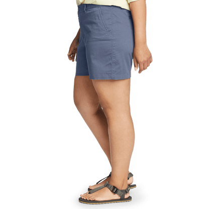 Eddie Bauer Women's Legend Wash Relaxed Fit Shorts - 5" alternate view 5