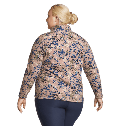 Eddie Bauer Women's Quest Fleece 1/4-Zip Pullover - Printed alternate view 5