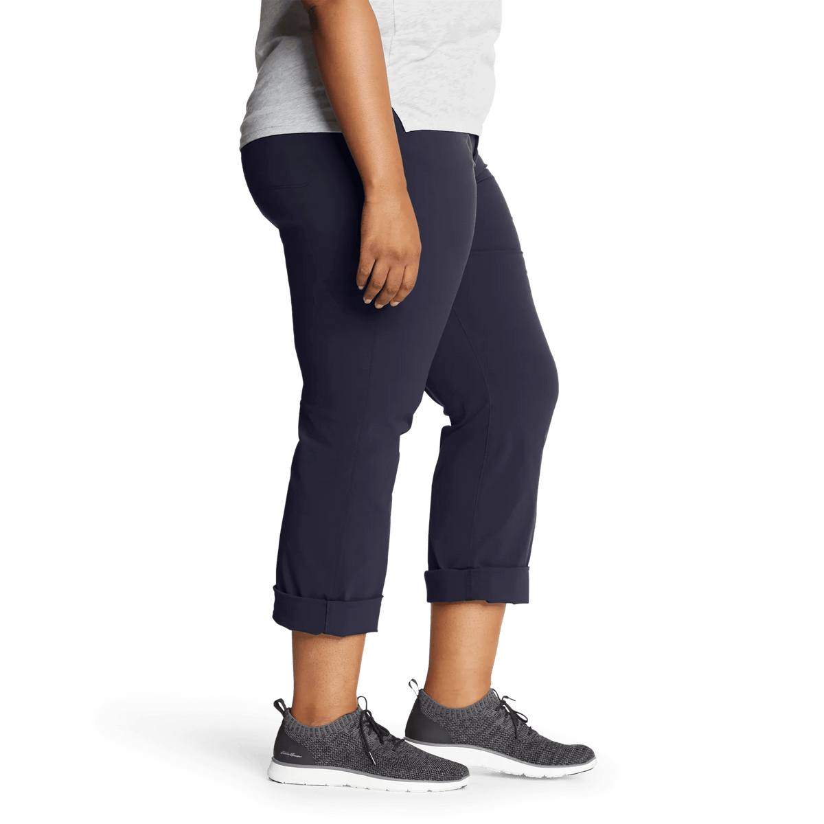 Eddie Bauer Women's Sightscape Horizon Convertible Roll-Up Pants alternate view 4