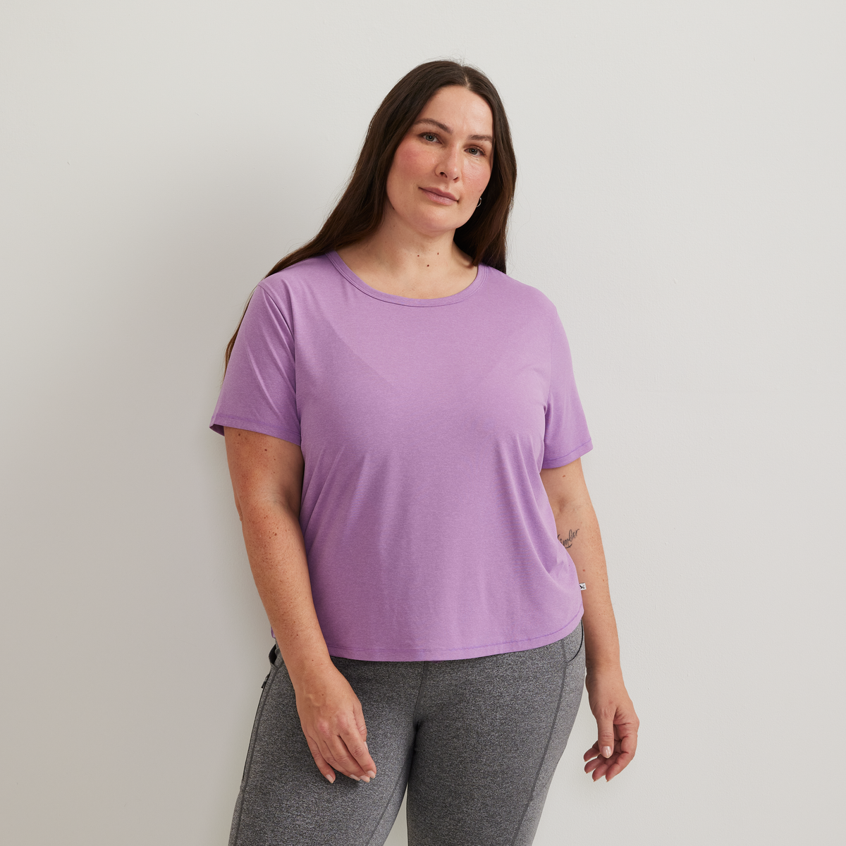 Eddie Bauer Women's Trek Light Hike Short-Sleeve Crewneck T-Shirt alternate view 2