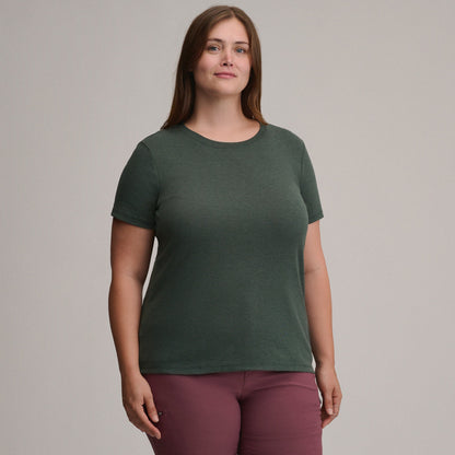 Eddie Bauer Women's Favorite Short-Sleeve Crew T-Shirt alternate view 4