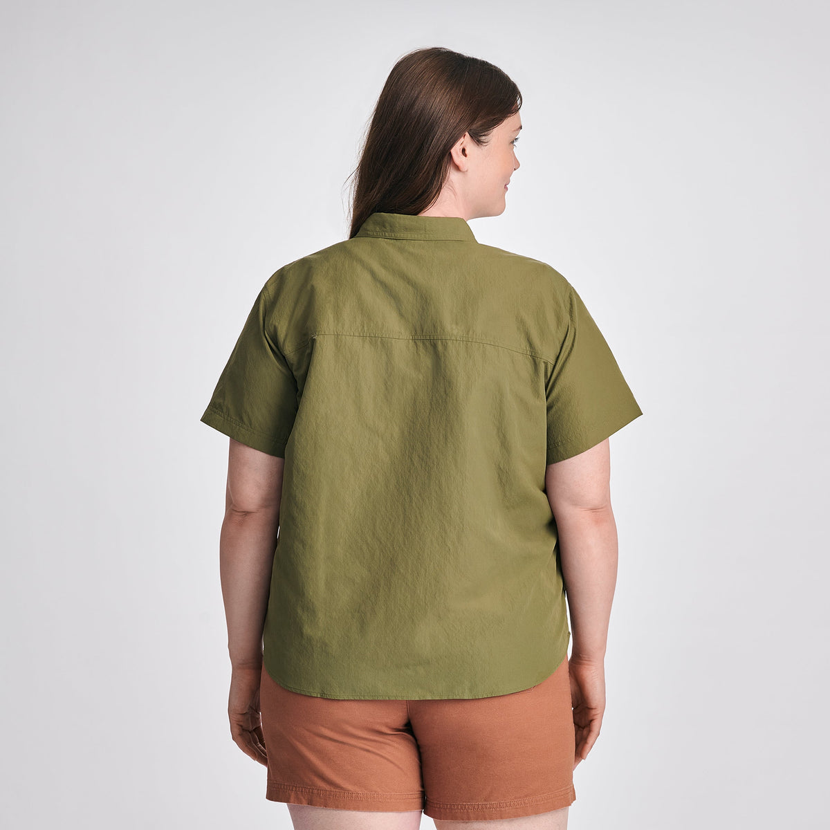 Eddie Bauer Women's Rainier Short-Sleeve Ripstop Shirt alternate view 3