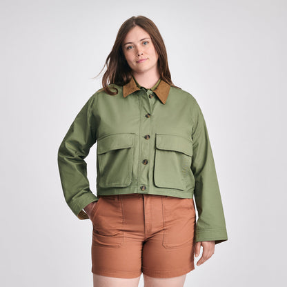 Eddie Bauer Women's Lark Cropped Barn Jacket alternate view 2