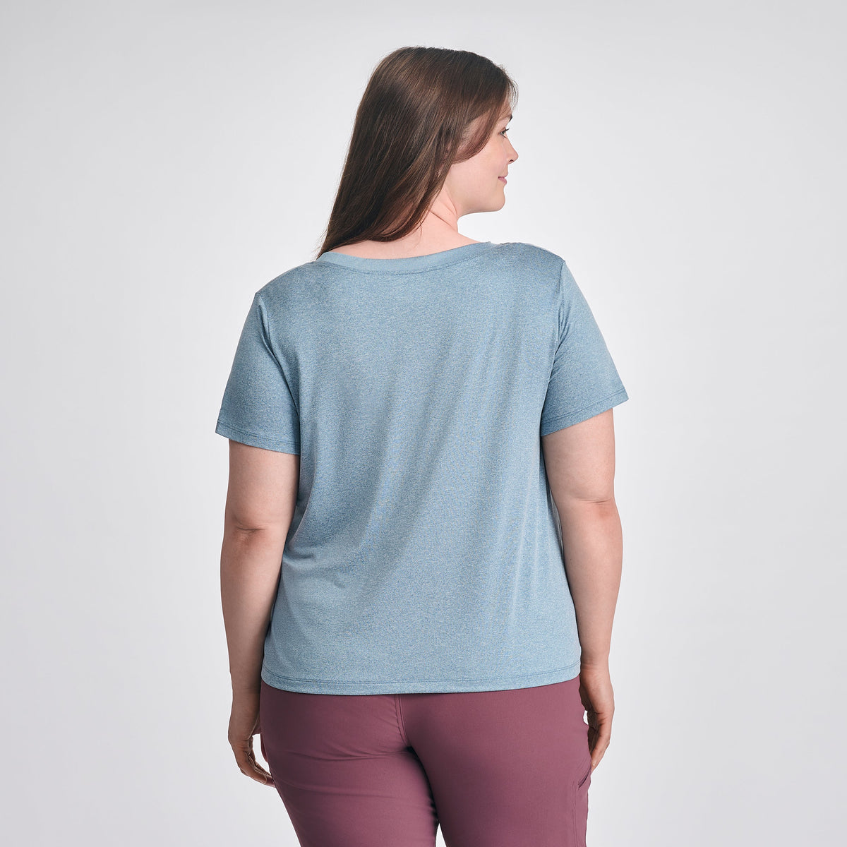 Eddie Bauer Women's Surreal Travel V-Neck T-Shirt alternate view 4