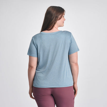 Eddie Bauer Women's Surreal Travel V-Neck T-Shirt alternate view 4