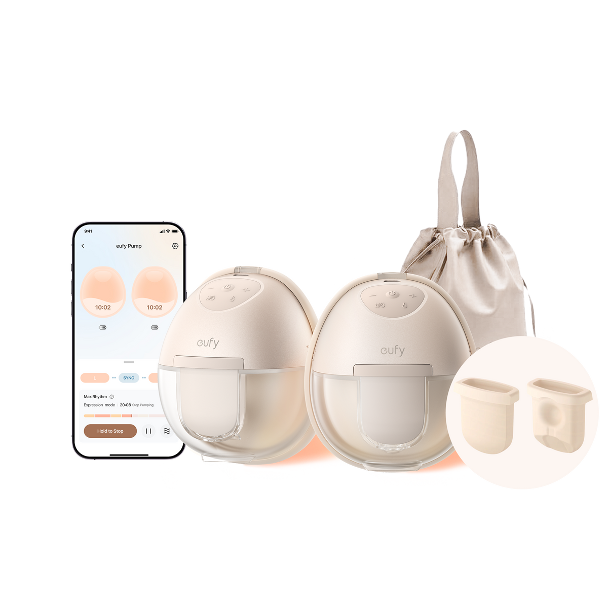 eufy Breast Pump S1 & Diaphragm (2-Pack) eufy Breast Pump S1 & Diaphragm (2-Pack)
