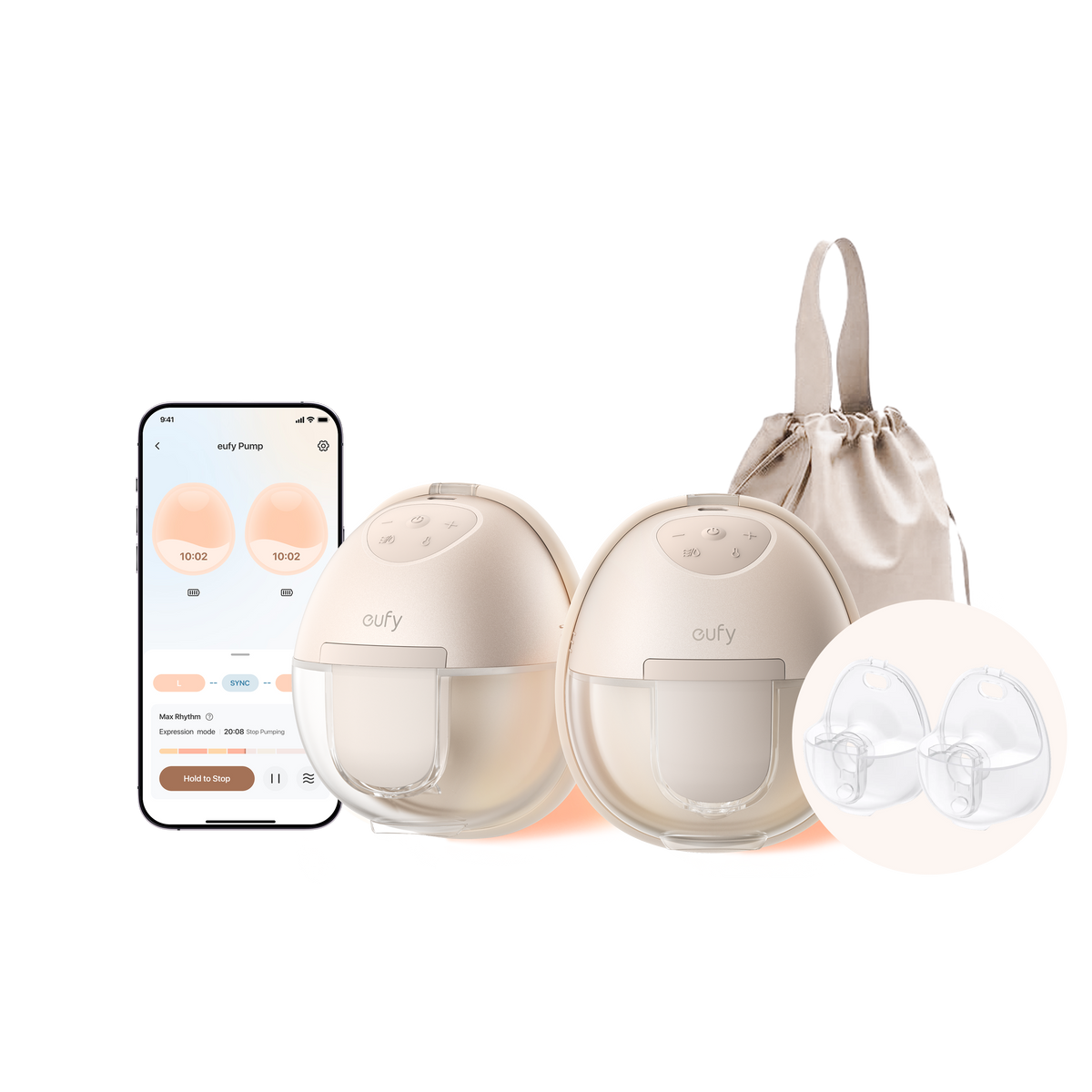 eufy Wearable Breast Pump S1 + Milk Container eufy Breast Pump S1 + Milk Container