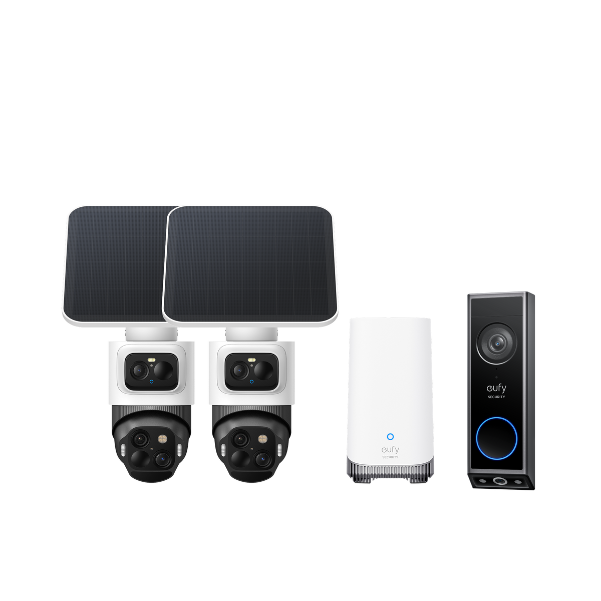 eufyCam S4 2-Cam Kit + Video Doorbell E340 bundle