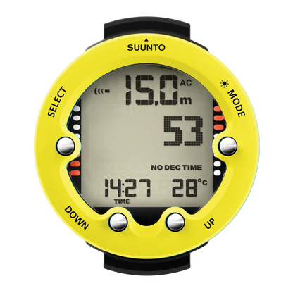 Suunto Zoop Novo Lemon Yellow - Easy-to-use big display dive computer