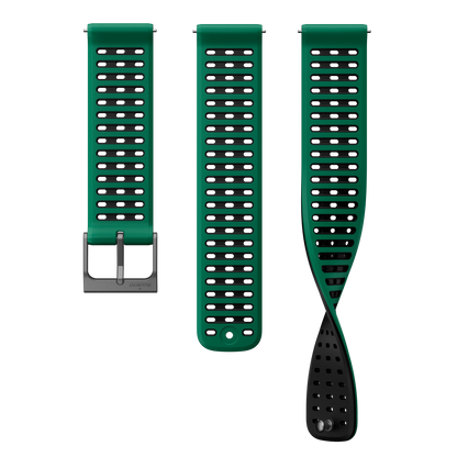 Suunto 22mm Athletic 9 Silicone Strap Pine Green S+M