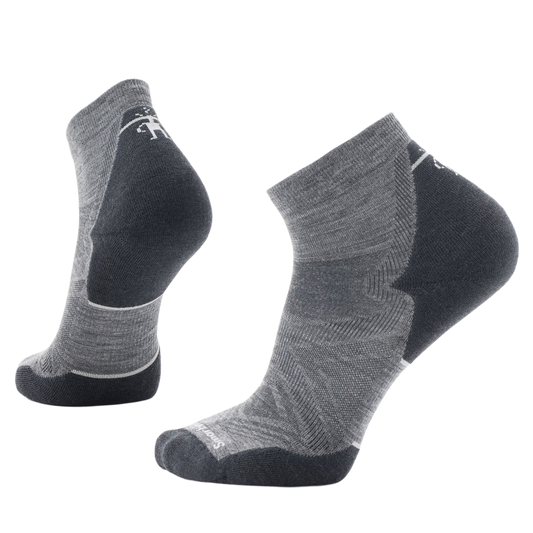 Altra Run Targeted Cushion Ankle Socks - Medium Gray