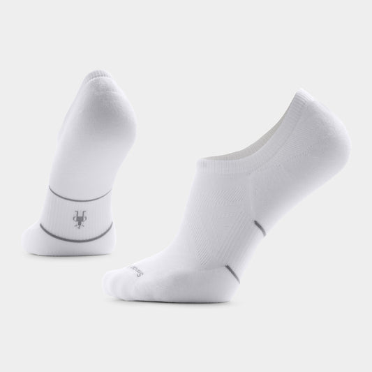 Altra Run Targeted Cushion No Show Socks - White