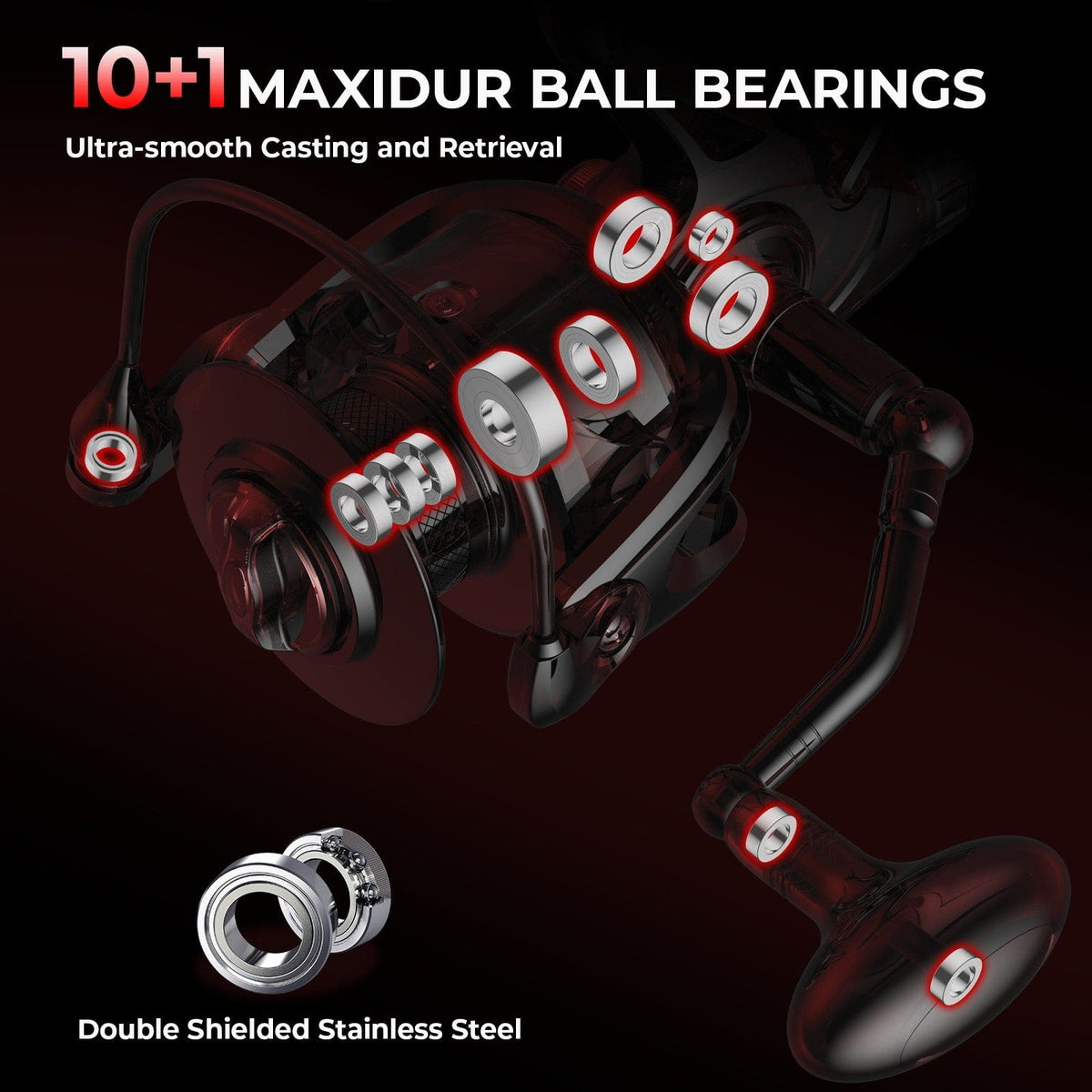 KastKing Sharky Baitfeeder III Spinning Reel product image 4