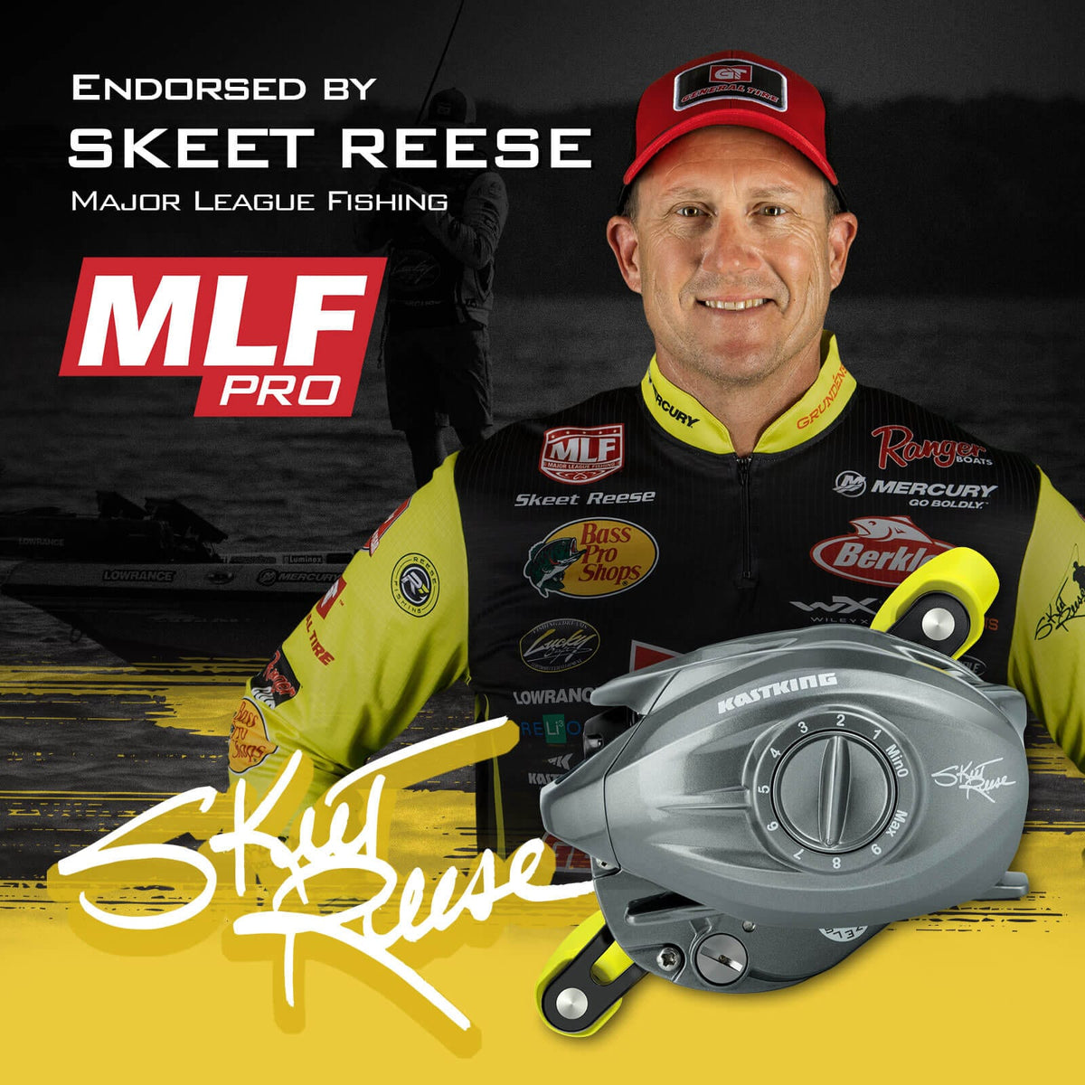 KastKing Skeet Reese Icon Baitcasting Reels product image 3