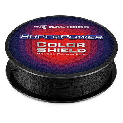KastKing SuperPower ColorShield Braided Fishing line - 300YDS by KastKing