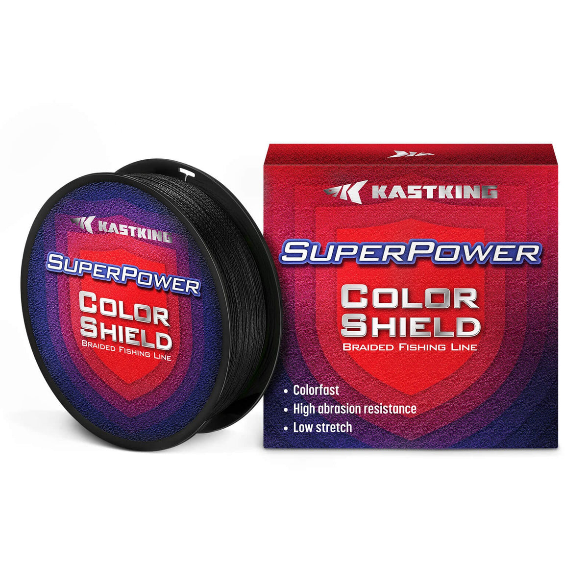 KastKing SuperPower ColorShield Braided Fishing line - 300YDS product image 3
