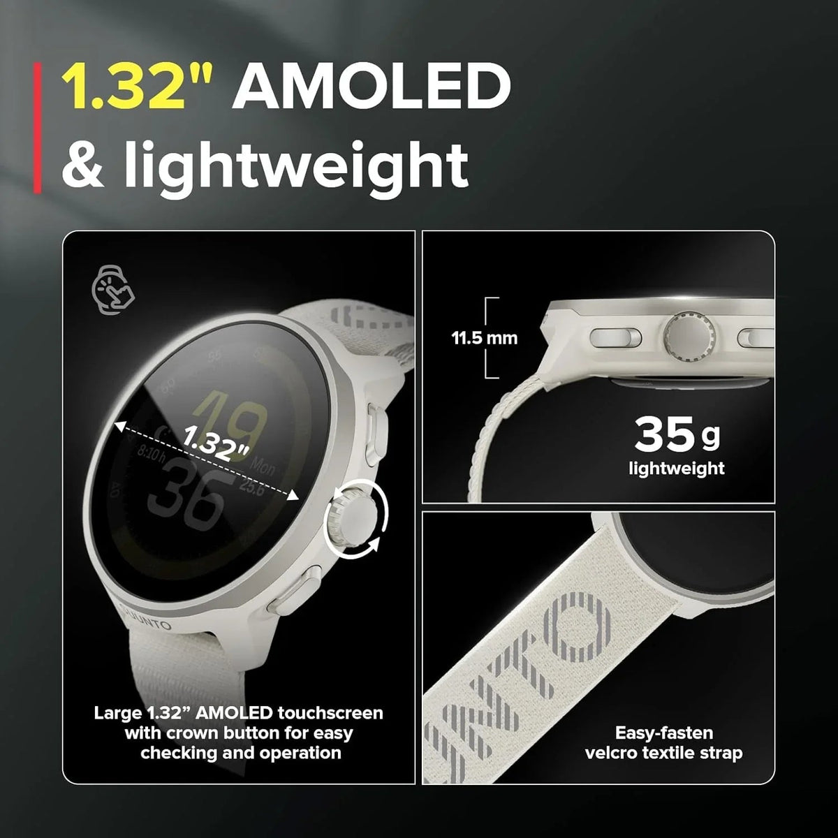 Suunto Run Frost Gray
