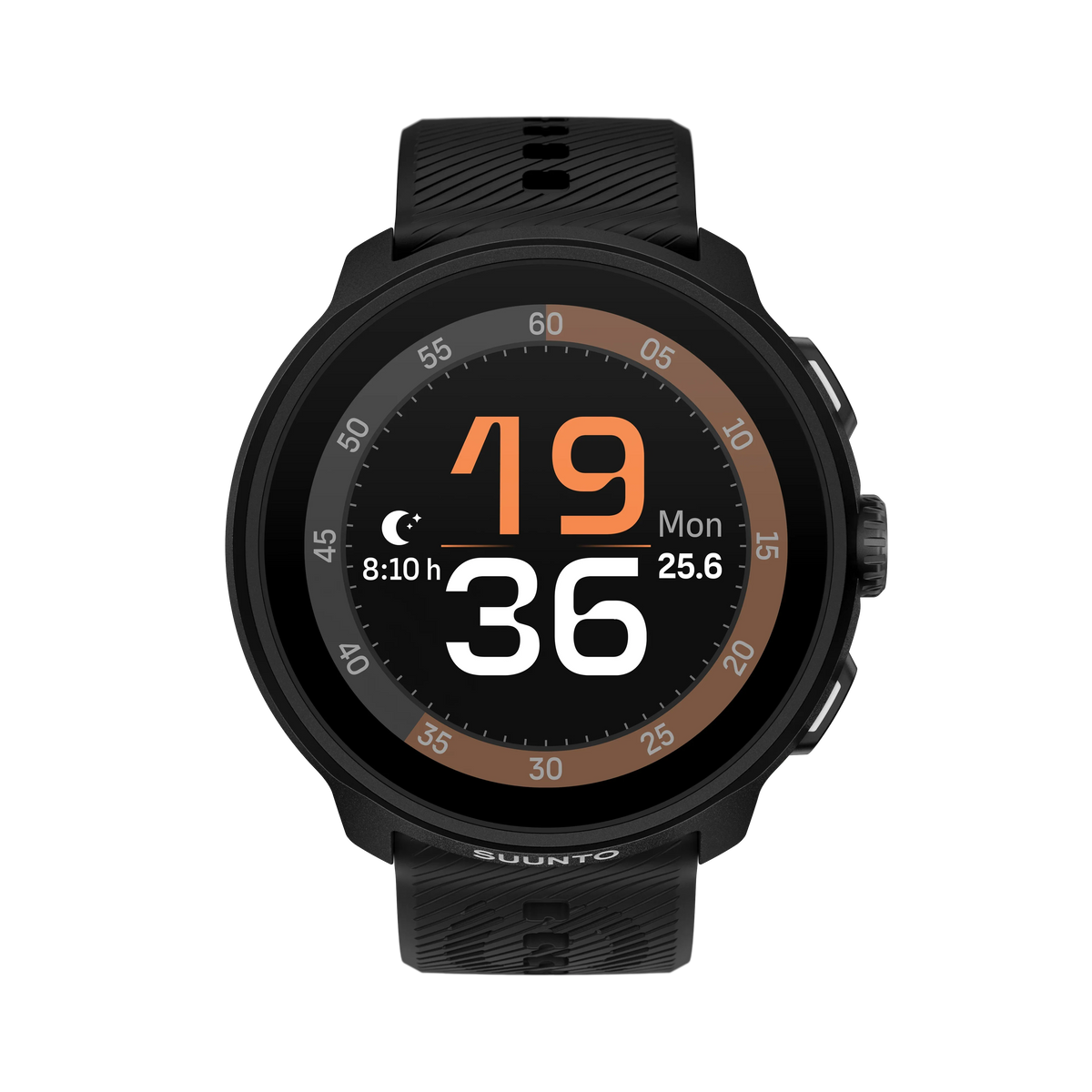Suunto Run All Black with Silicone Strap