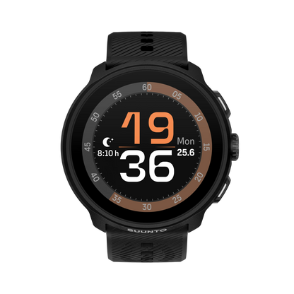 Suunto Run All Black with Silicone Strap