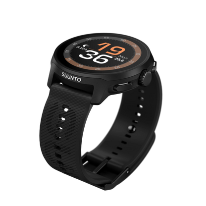 Suunto 22mm Athletic 6 Silicone Strap All Black S+M