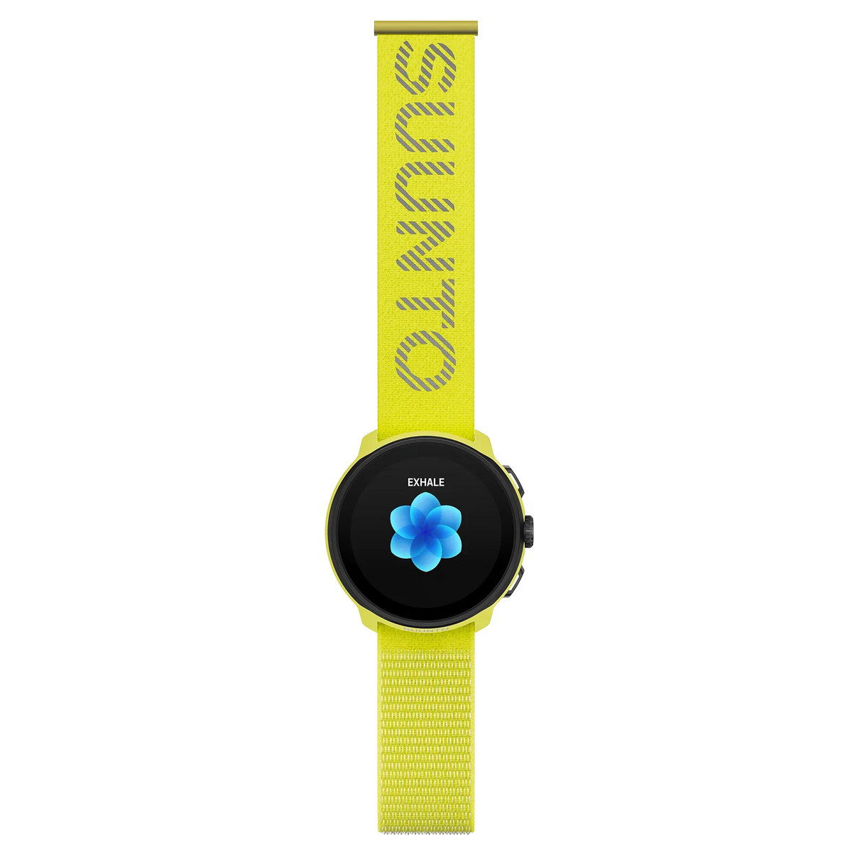 Suunto 22mm Athletic 7 Loop Textile Strap Lime S/M+M/L