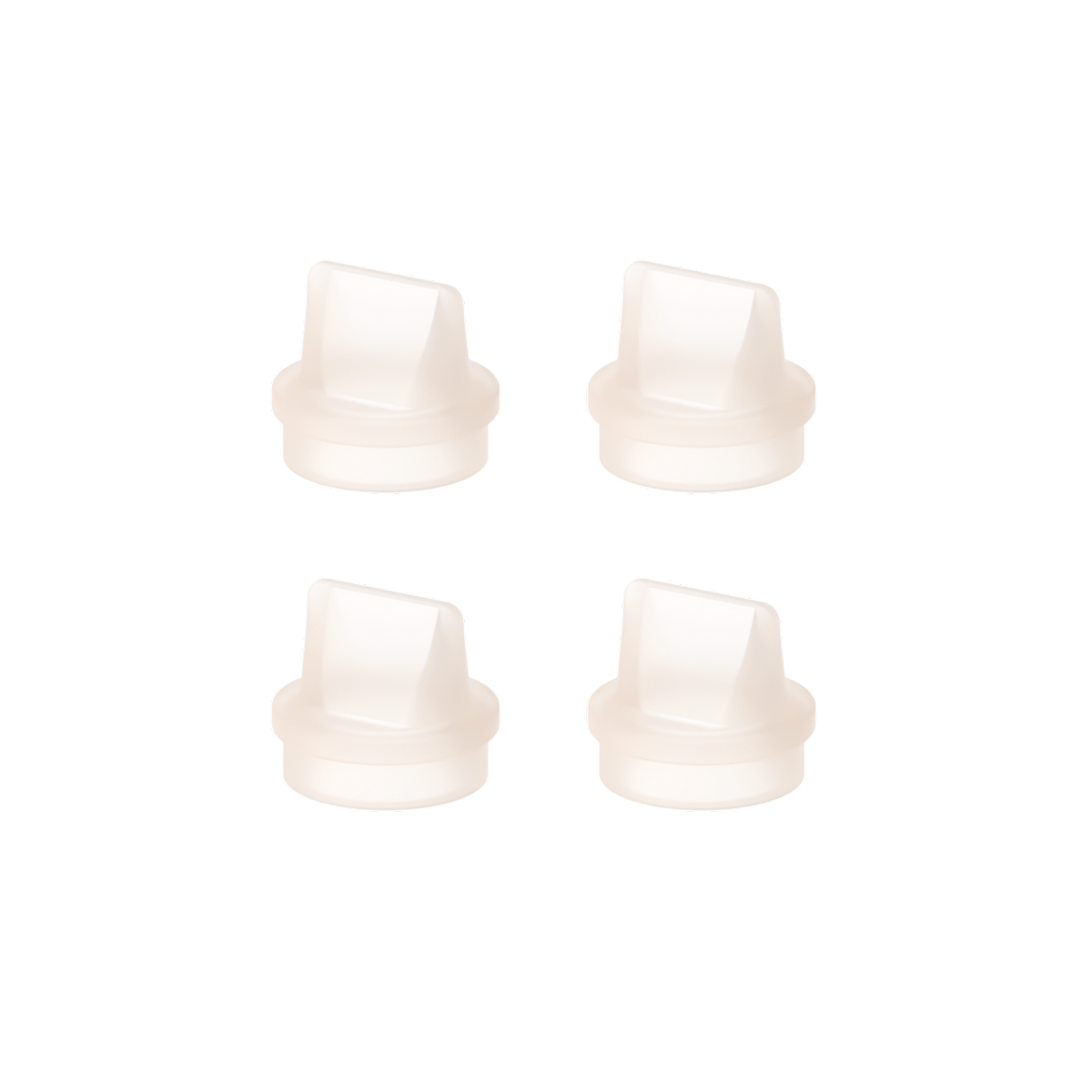 eufy Breast Pump S2 / S2 Pro Duckbill Valves (4-Pack) 4-Pack