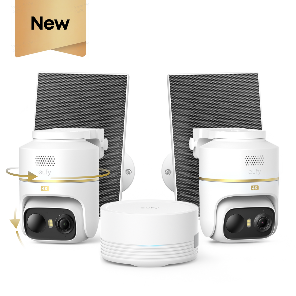 eufyCam C37 4K Edition 2-Cam Kit White