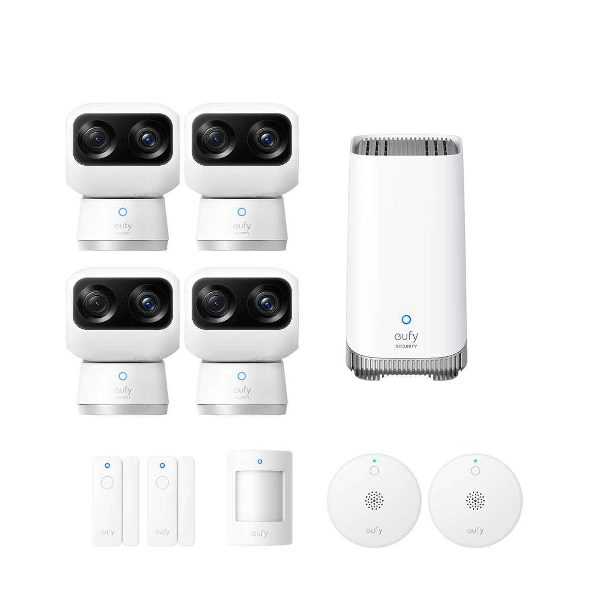 Indoor Cam S350 with Alarm System + HomeBase™ S380